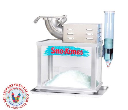 CONSESION MAQUINA DE SNOW CONE